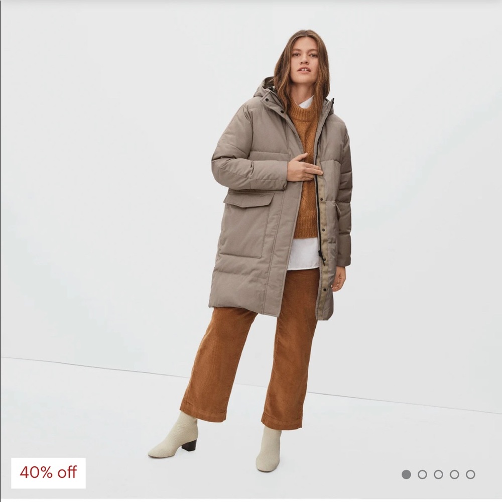 Everlane ReNew Long puffer